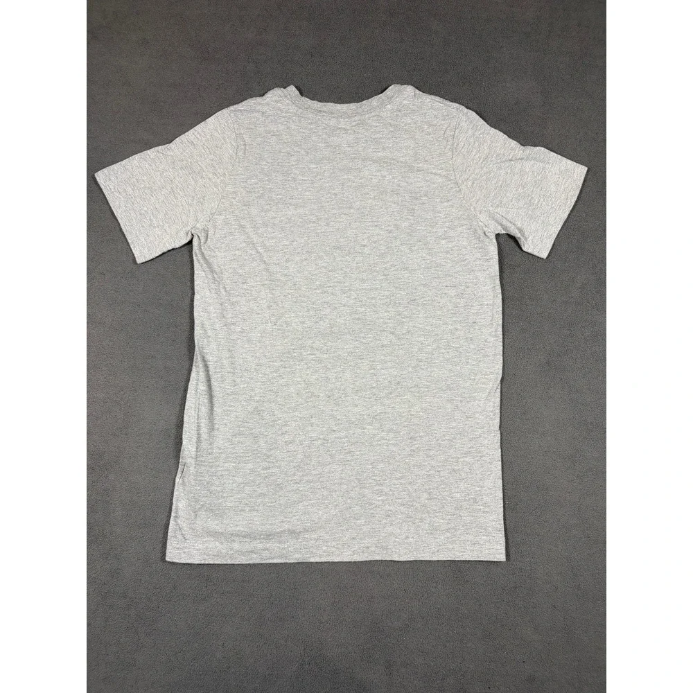 Nike Graphic T-Shirt Boys Large Gray Only Fresh Air Tropical Palm Tree Beach